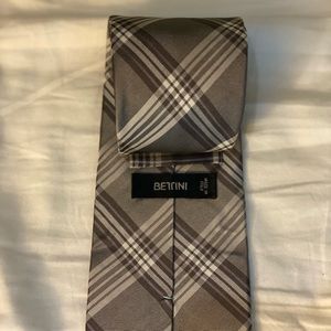 Bettini grey tie